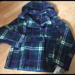 Boys meets Girl jacket with detachable hoodie