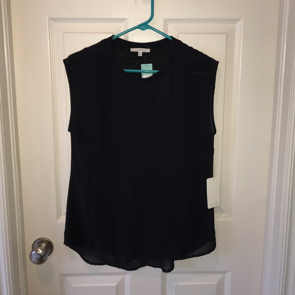 41hawthorne Black Sleeveless Top BNWT