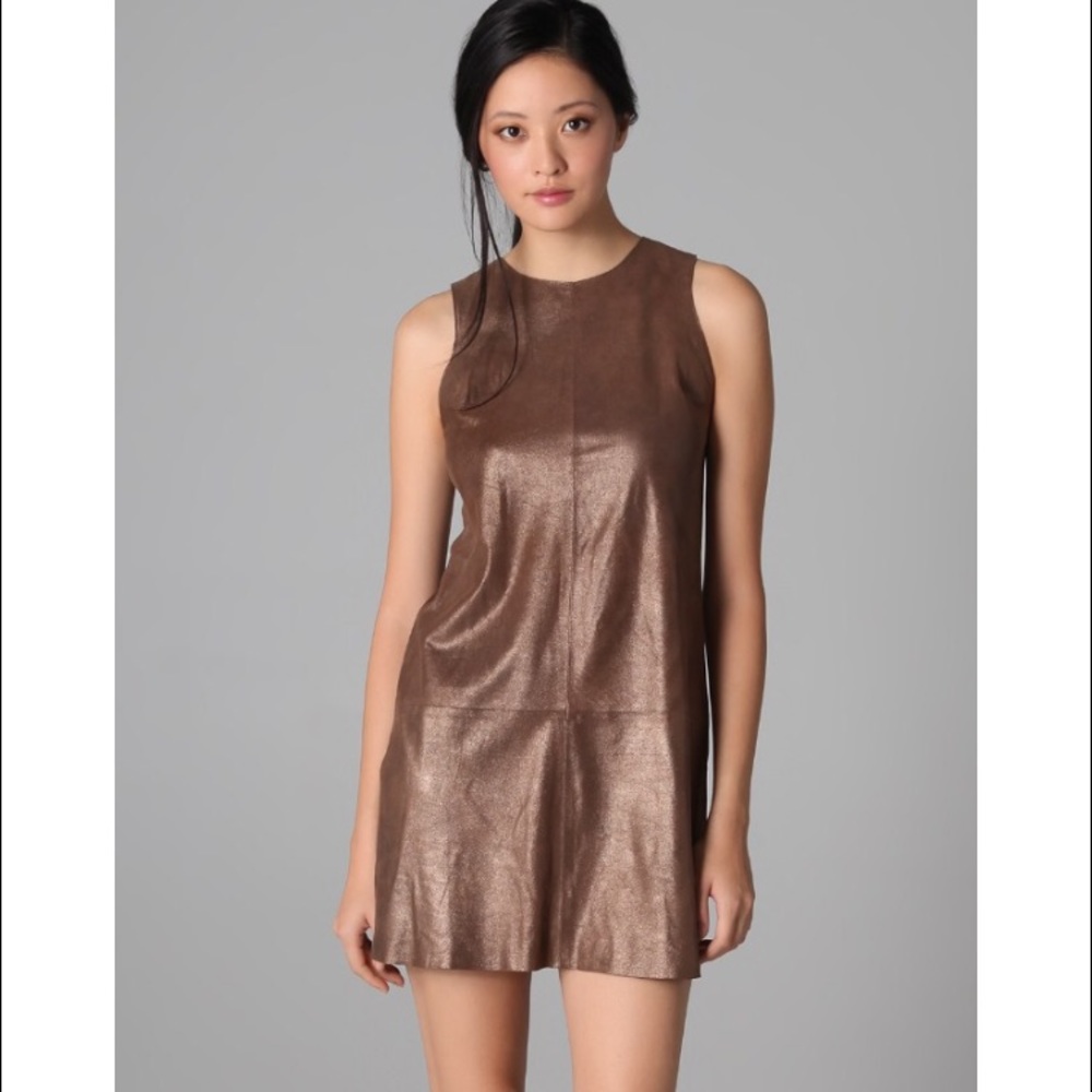 Vince Metallic health dress - sold out everywhere