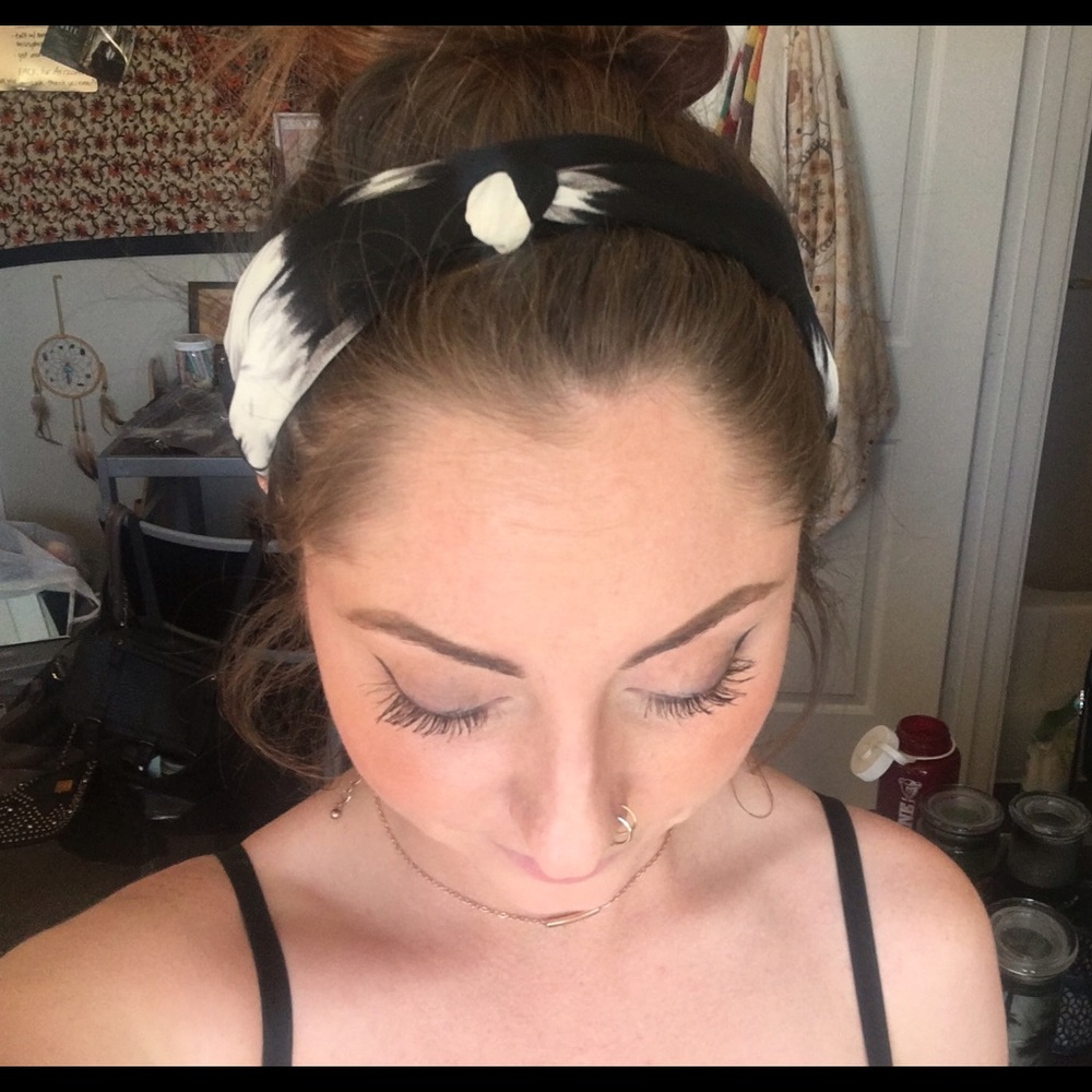 (SOLD) Tie dye cloth headband