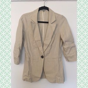 Nude blazer