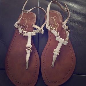 Jessica Simpson T-strap sandals ❤️