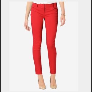 Red Exact Stretch Skinny pants