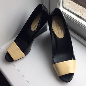 Banana Republic Patent Wedges