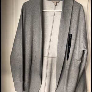 Oversized Open Cardigan