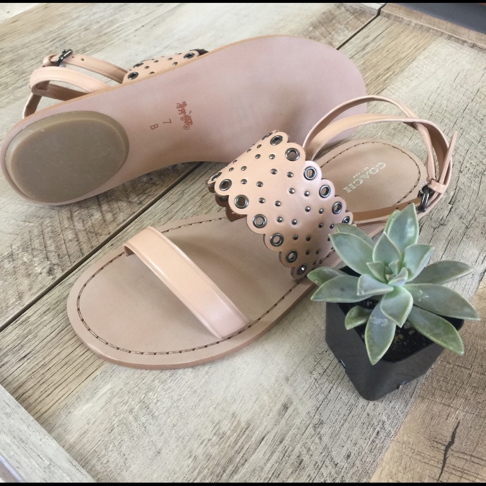 • nude sandals • - Picture 2 of 5