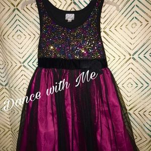 Black and Pink Dress