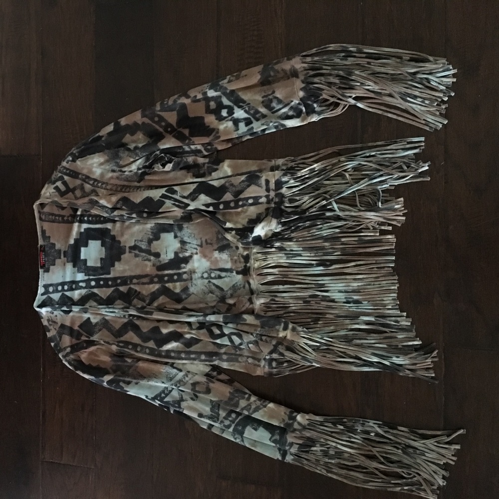Fringe Cardigan