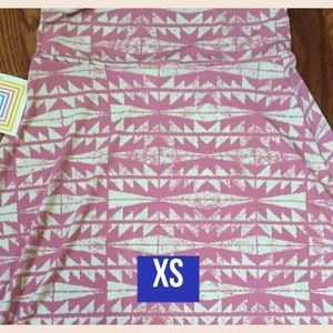 LuLaRoe XS azure skirt