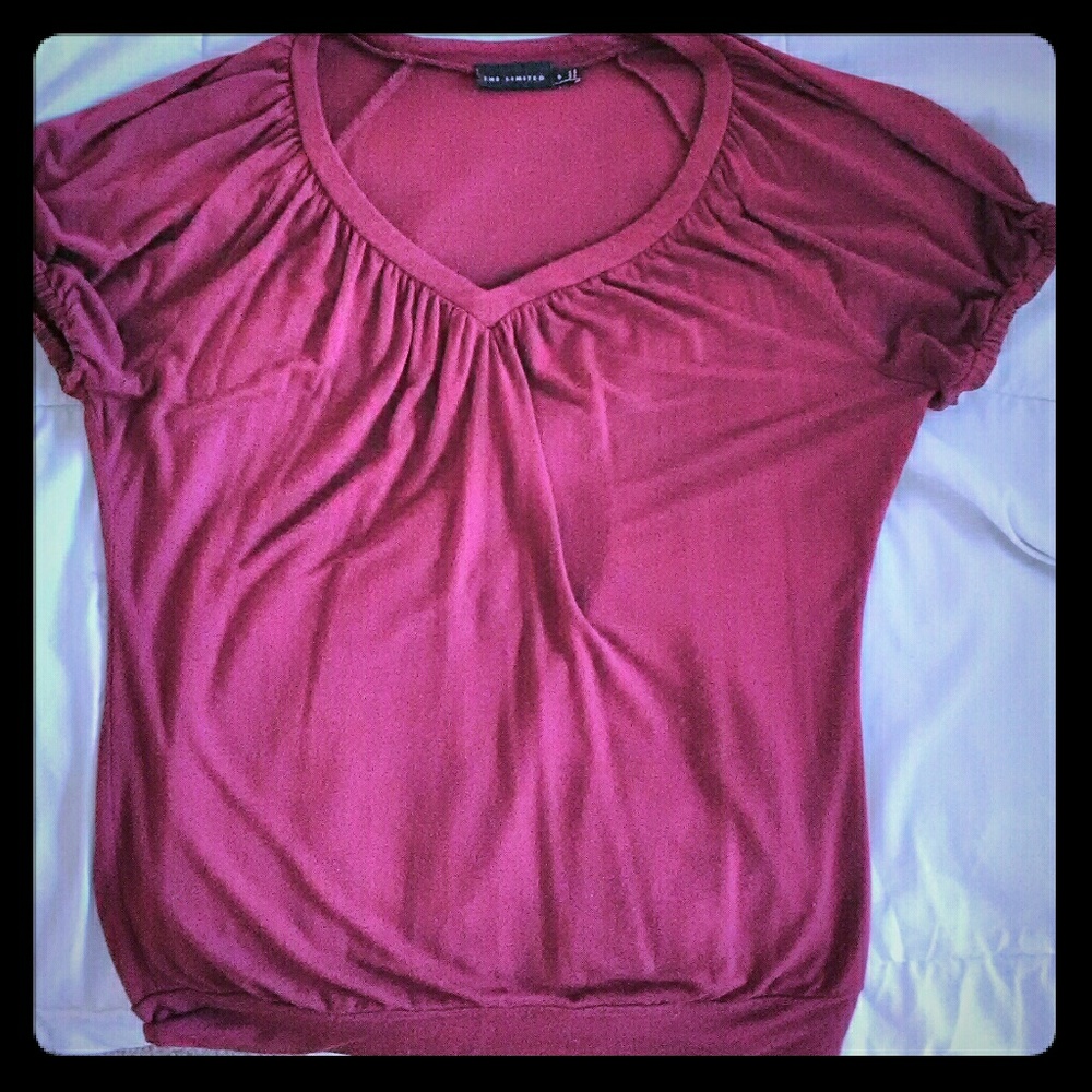 Maroon Cotton blouse