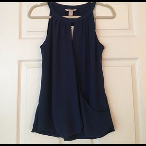 NWT Sleeveless Flouncy Blouse