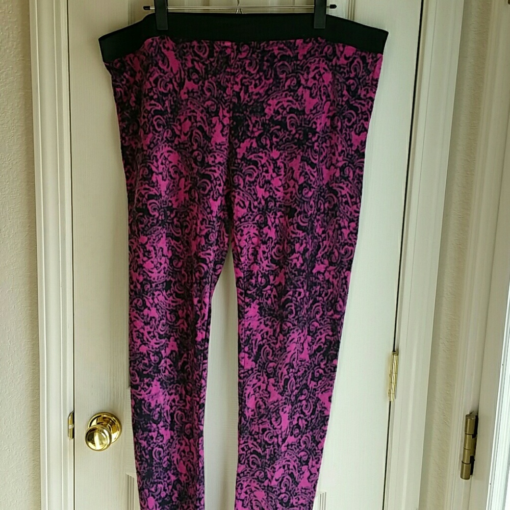 🌬CLIMATE RIGHT FUZZY MAGENTA SLEEP PANTS XXL