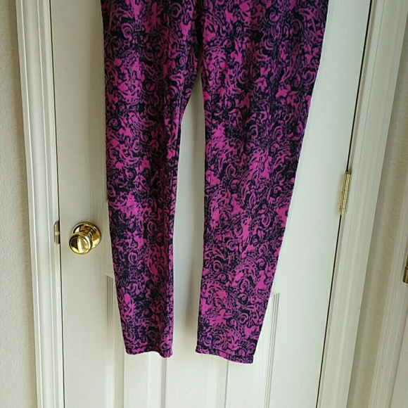 🌬CLIMATE RIGHT FUZZY MAGENTA SLEEP PANTS XXL - Picture 2 of 4