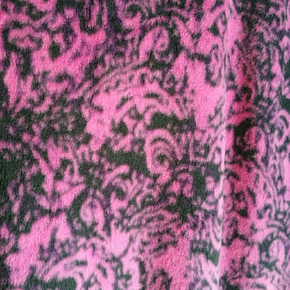 🌬CLIMATE RIGHT FUZZY MAGENTA SLEEP PANTS XXL - Picture 3 of 4