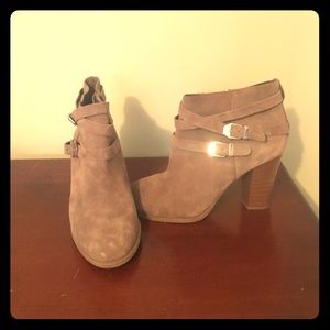Suade Ankle Booties