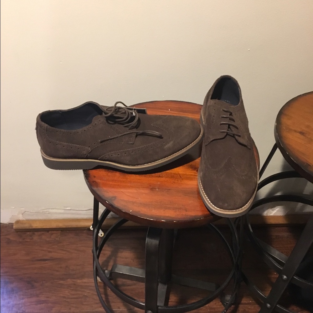 Joseph Abboud suede shoes