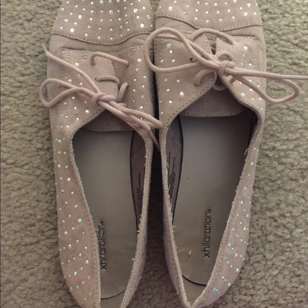 Bling Oxford shoes