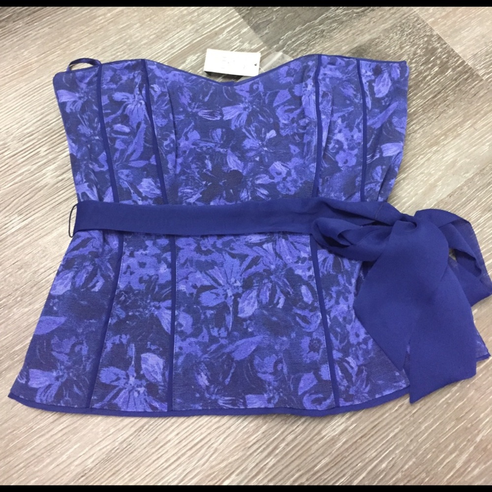 Whitehouse Blackmarket Strapless Top Size 4