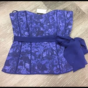 Whitehouse Blackmarket Strapless Top Size 4