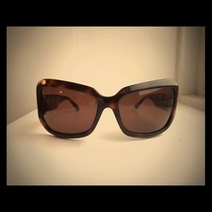 Oliver Peoples Brown Tortoise Shell Sunglasses