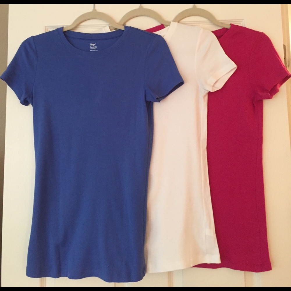 S/3 Gap Perfect Tees