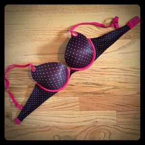 Lily of France 34C super padded push-up bra