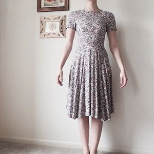 H&M tea length dress