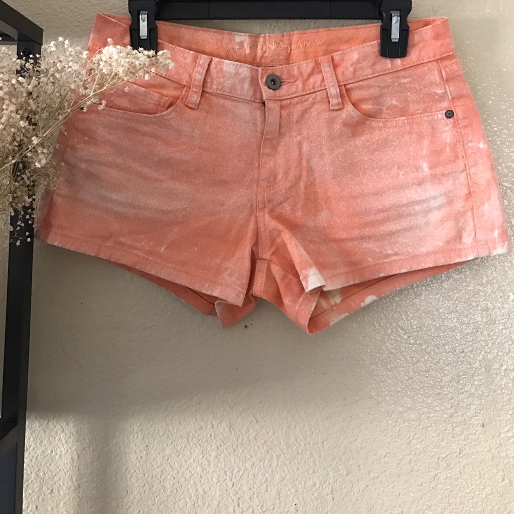Faded Orange Short Shorts - Picture 4 of 6