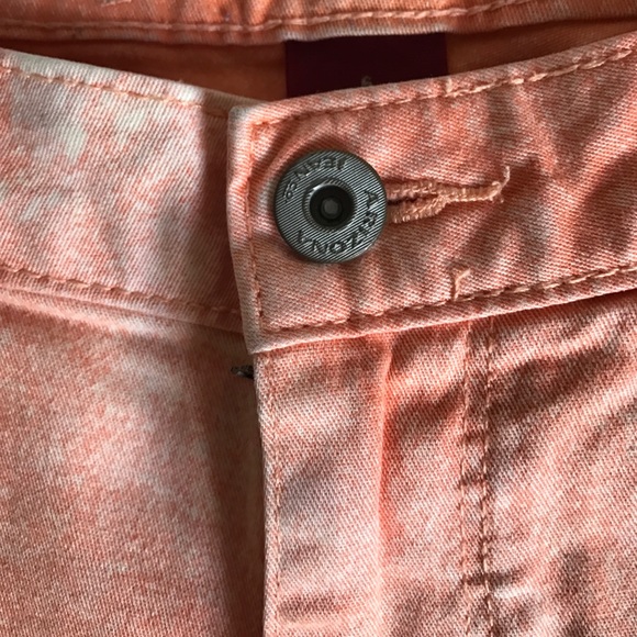 Faded Orange Short Shorts - Picture 3 of 6