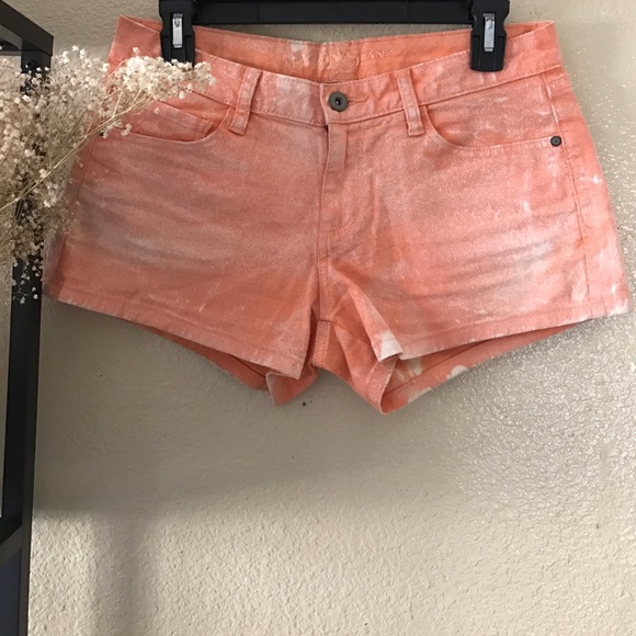 Faded Orange Short Shorts - Picture 4 of 6
