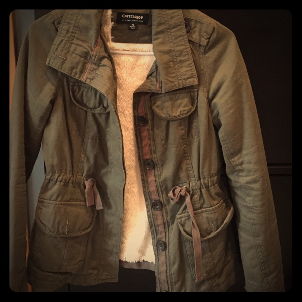 Green Outerwear Jacket