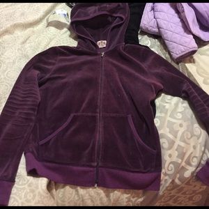 Juicy velour top size small