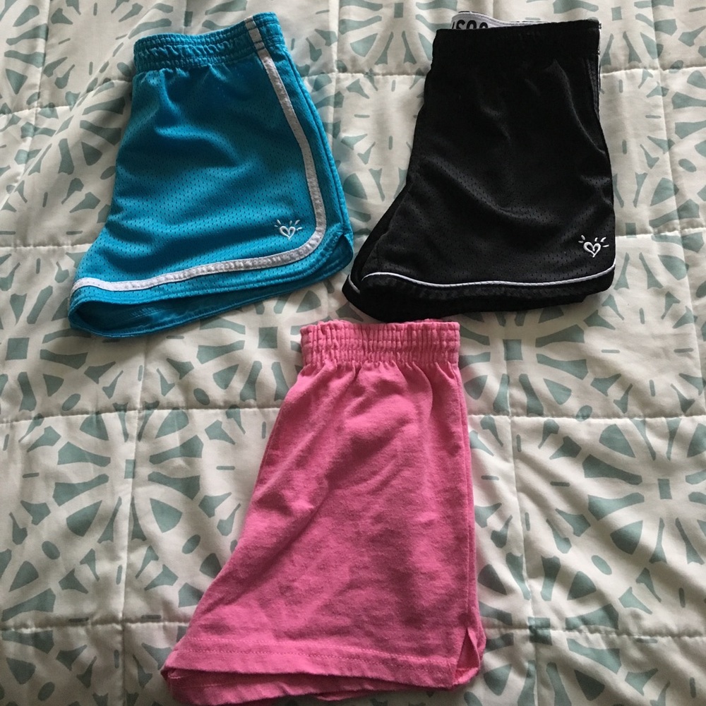 Justice and Soffe shorts