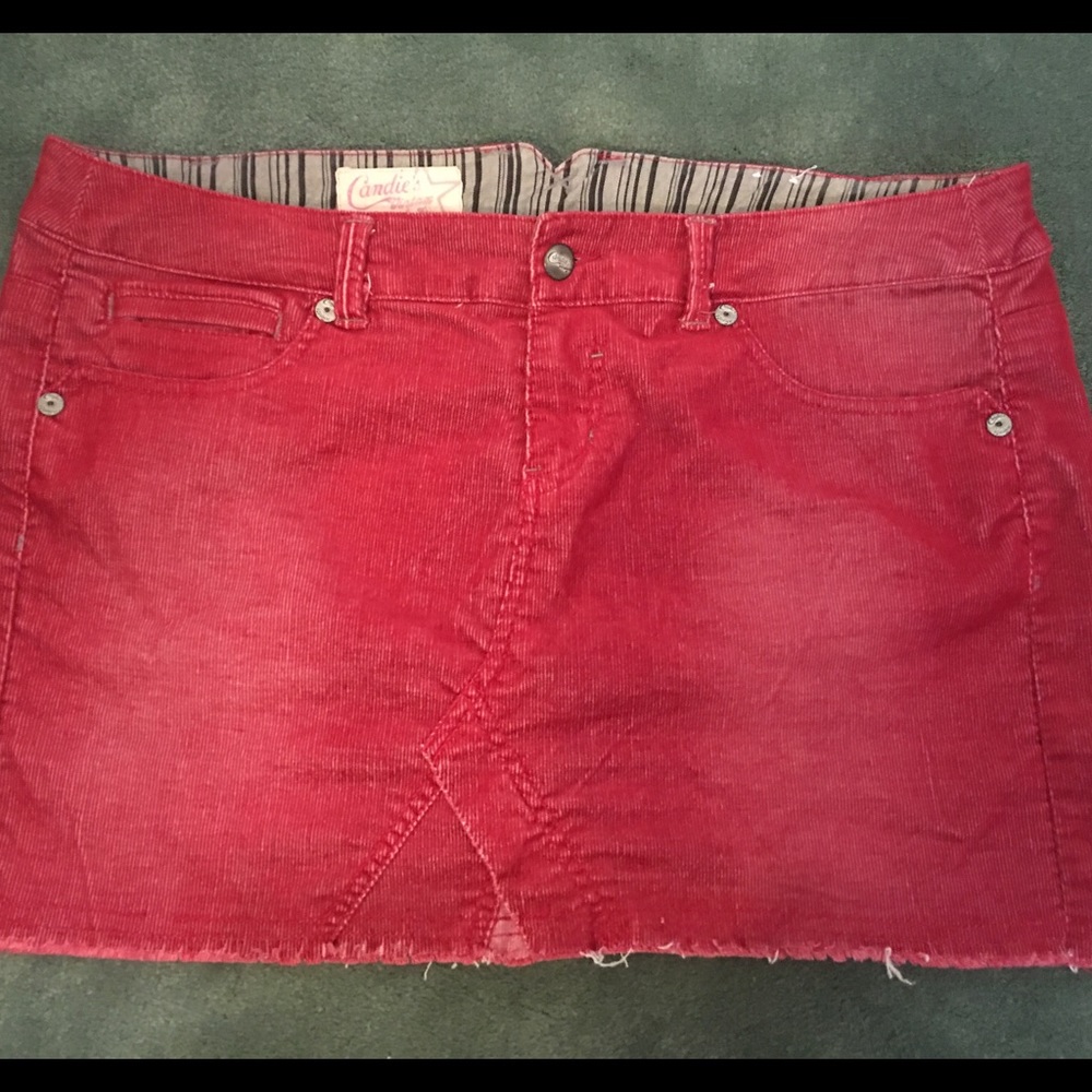 Candie's vintage mini skirt