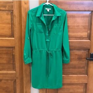 Banana republic shirt dress 💚🍀