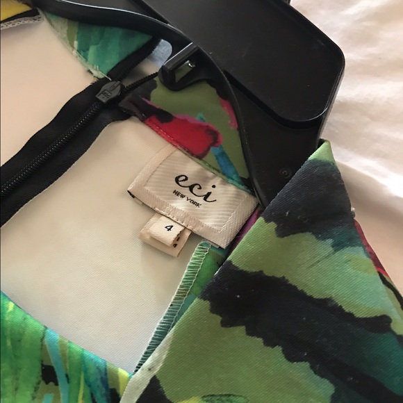 Tropical print dress - Picture 2 of 2