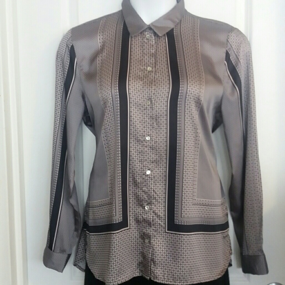 SOLD H&M Grey Blouse