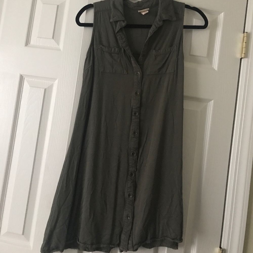 Mossimo Olive Dress
