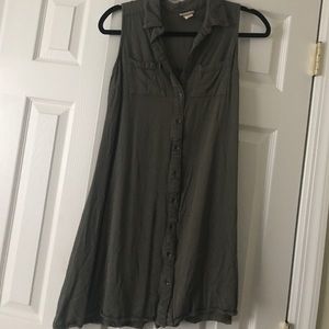 Mossimo Olive Dress