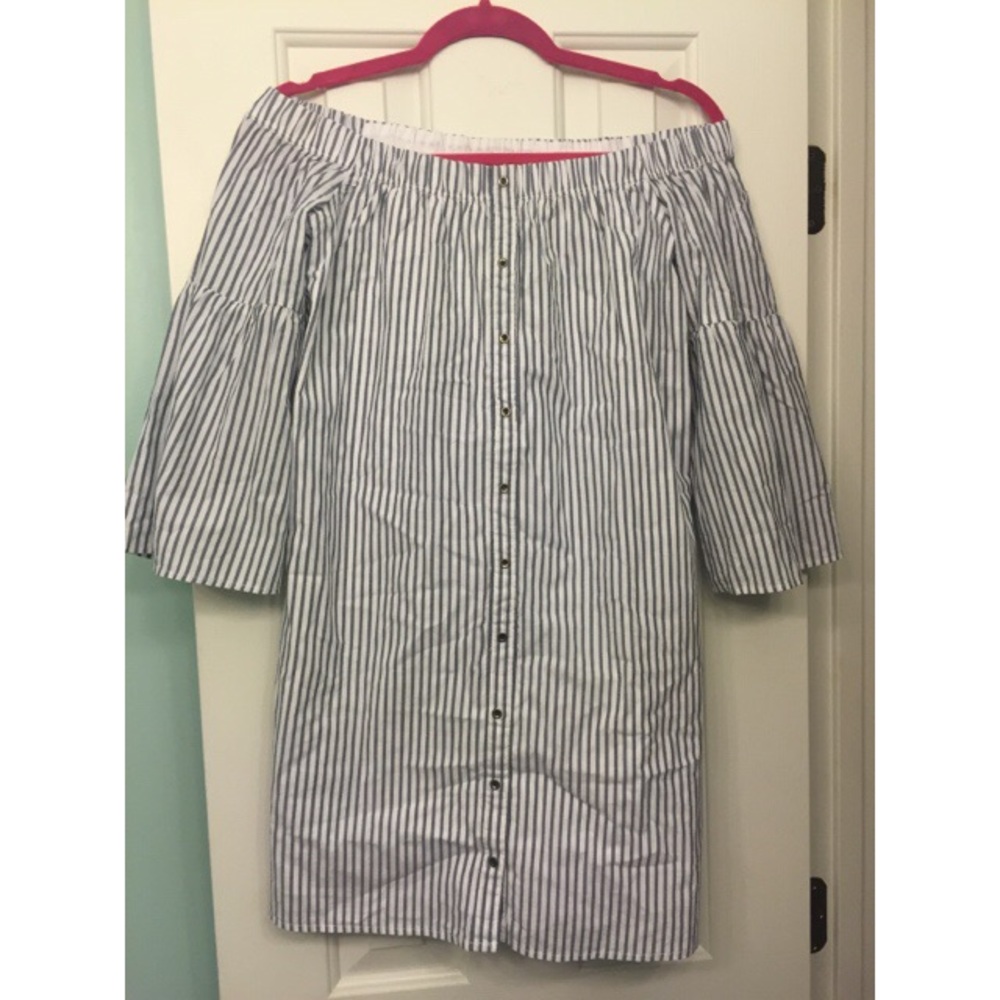 Off the shoulder dress