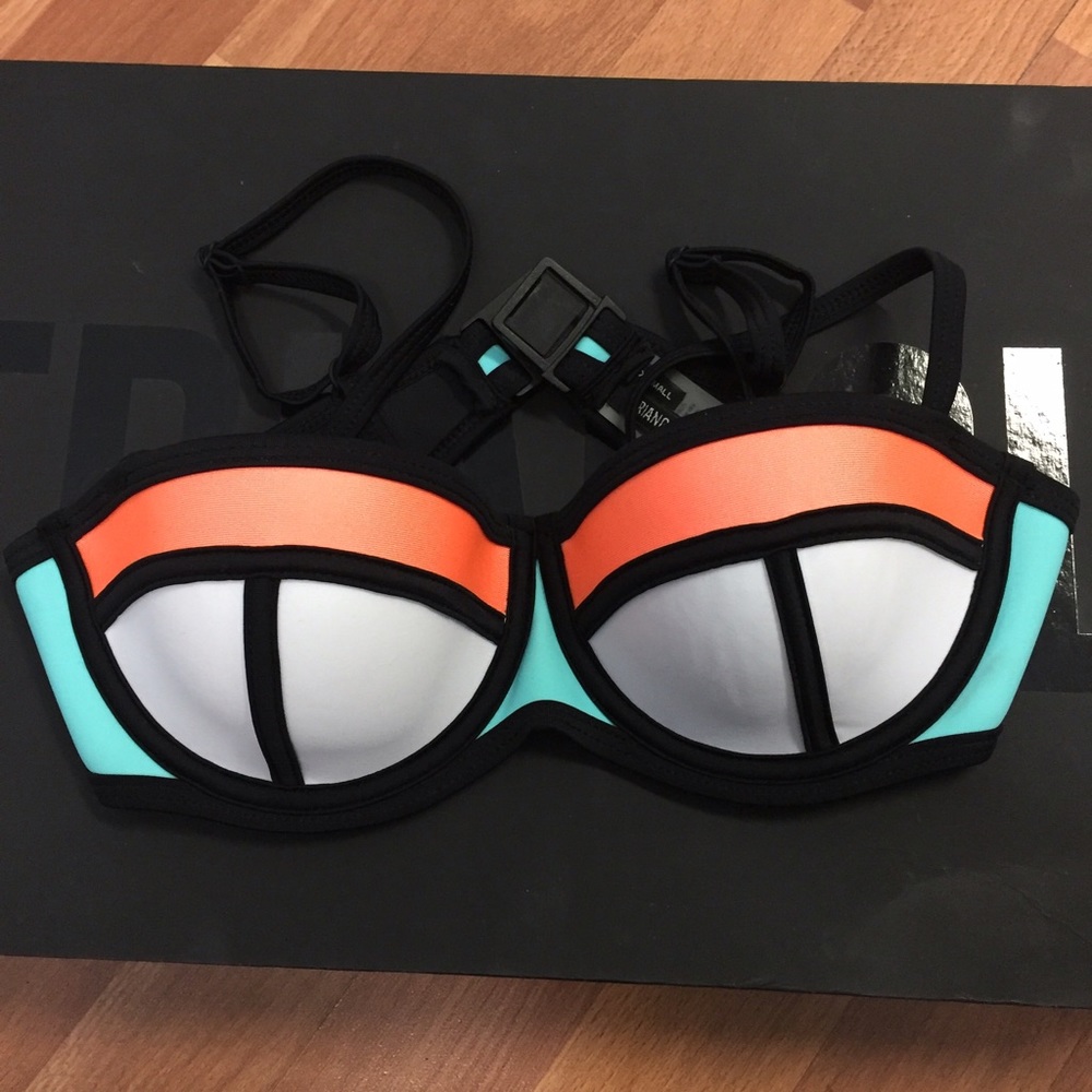 Triangl Swimwear Poppy Summer Sorbet XS Top