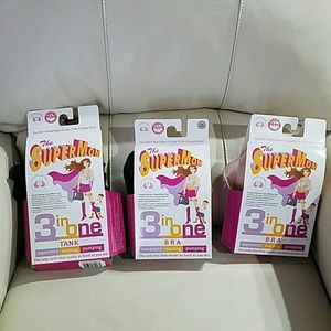 BNWT Simple Wishes 3 in 1 2 bras and 1 tank bundle