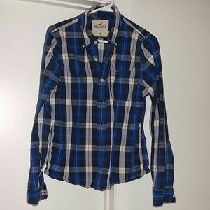 Button down blue shirt