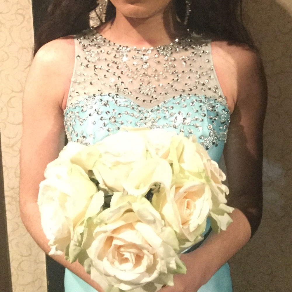 Tb dress long mint green dress