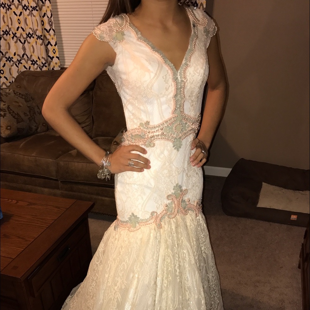 Angela and Alison prom dress