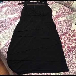 Black cocktail dress