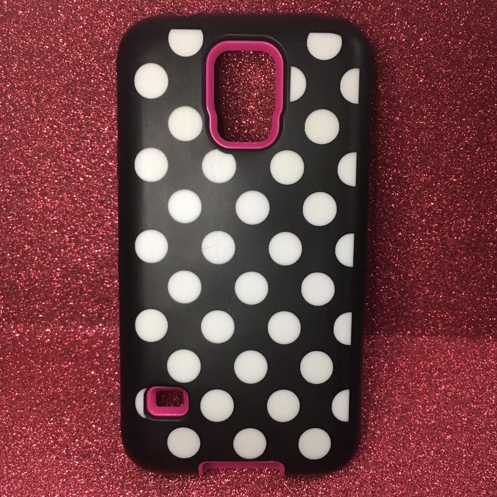This phone case is for the Samsung Galaxy S5.