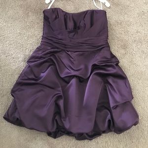 Strapless dress