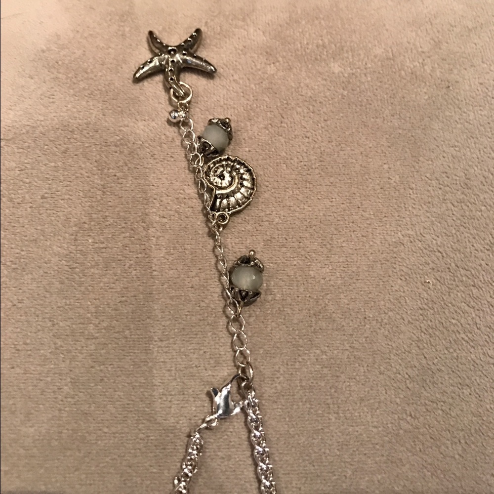 Beautiful Sea Stone Necklace - Picture 3 of 3