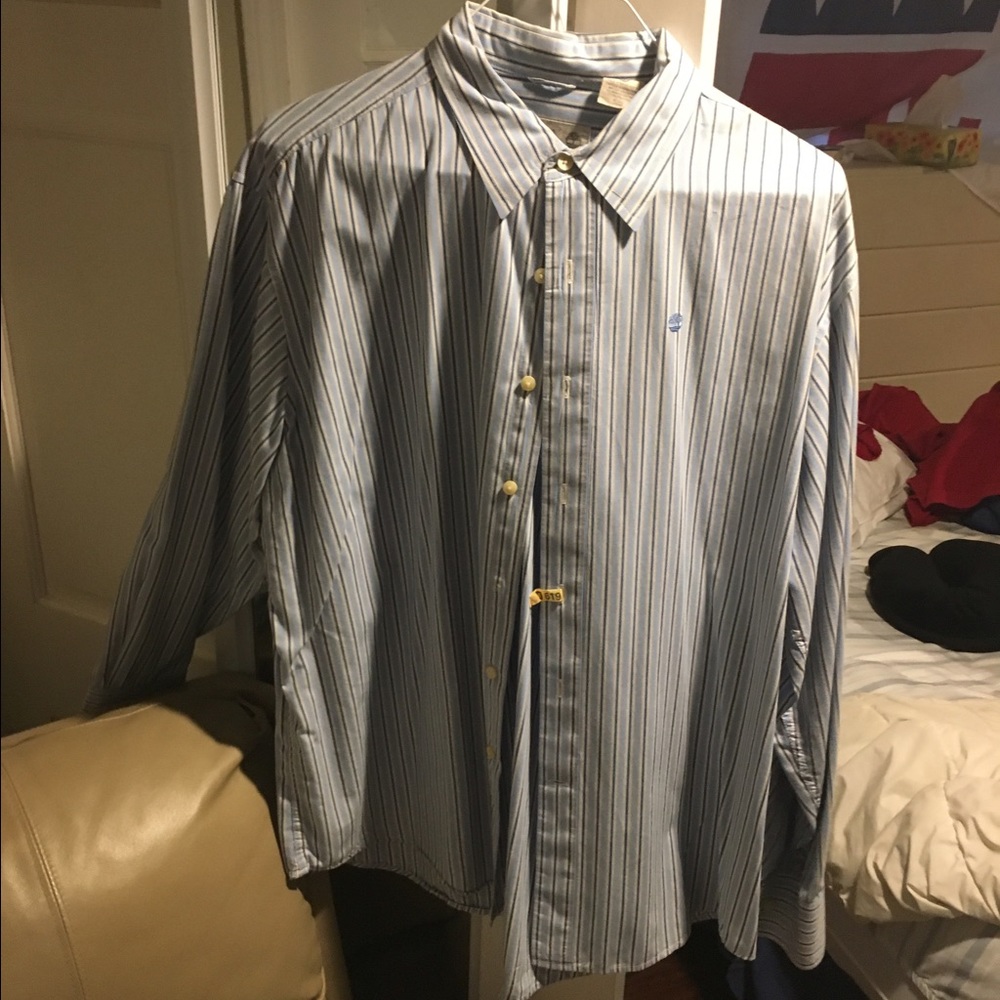Timberland button down long sleeve